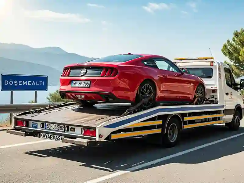 Döşemealtı oto çekici foto Döşemealtı oto çekici aracı